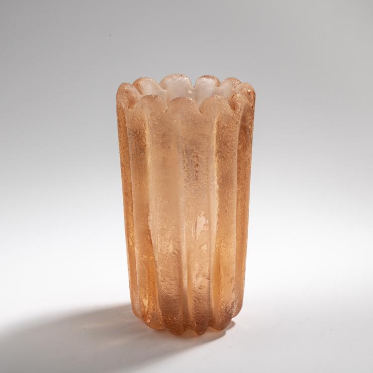Hauptbild zu Objekt, 'Corroso' vase, c. 1950, Flavio Poli, Seguso Vetri d'Arte, Murano, 170C 645