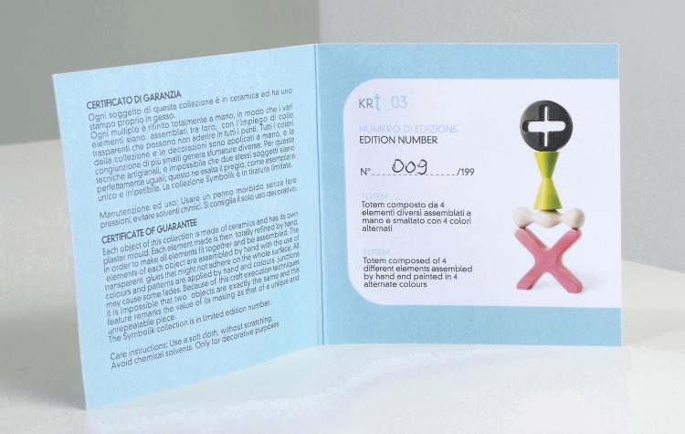 Bild 1 zu Objekt, Totem 'KRt_03' aus der 'Symbolik-Kollektion', 2005, Karim Rashid, Bitossi, Montelupo, 169B 420