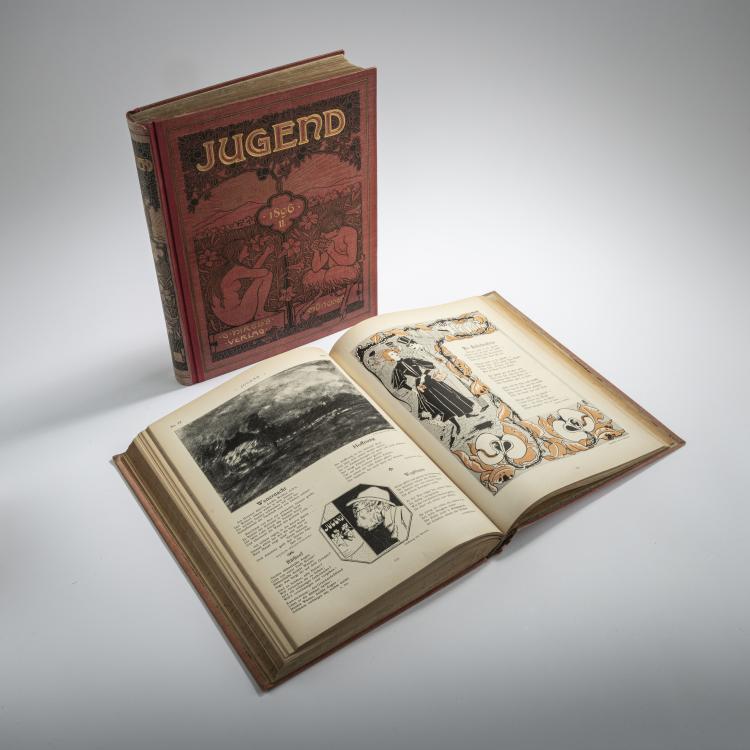 Bild 3 zu Objekt, 'Jugend', 1896, Georg Hirth,Fritz von Ostini, 168B 524