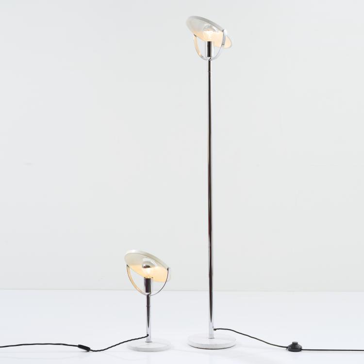 Hauptbild zu Objekt, Table and floor lamp, 1923, Carl Jacob Jucker (after), Imago dp, Mailand, 170A 152