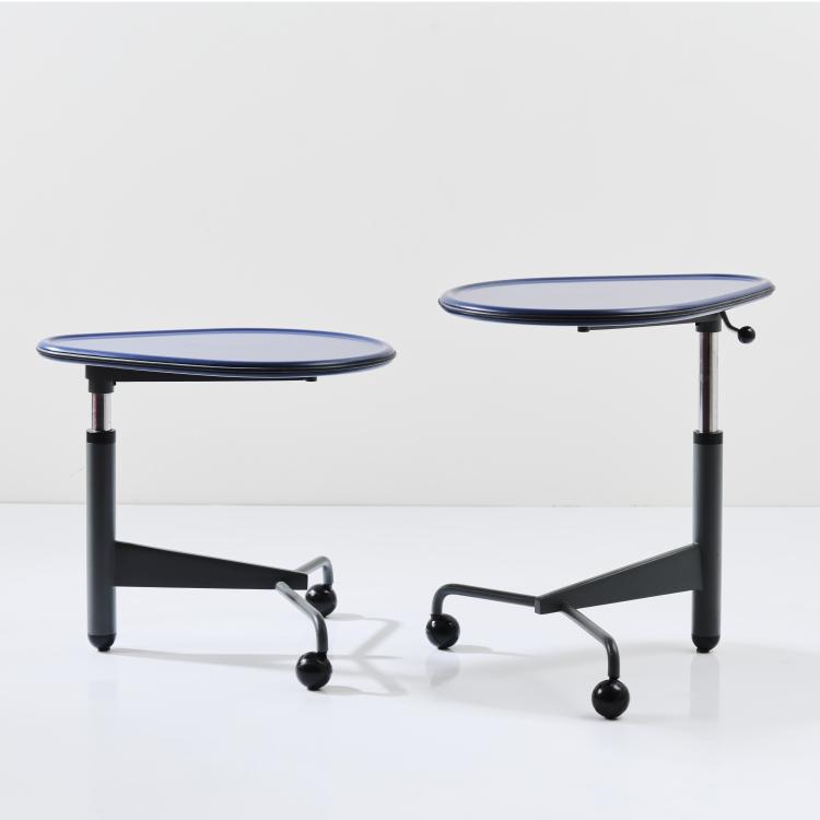 Bild 1 zu Objekt, 2 'Kick' side tables, 1983, Toshiyuki Kita, Cassina, Mailand, 169C 749