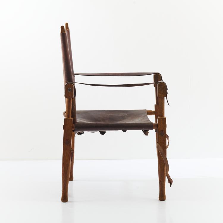 Bild 3 zu Objekt, Safari chair, c. 1928, Wilhelm Kienzle, Wohnbedarf, Z&uuml;rich, 169C 436