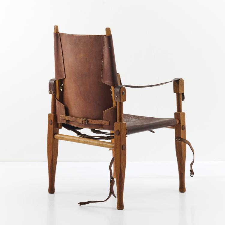 Bild 4 zu Objekt, Safari chair, c. 1928, Wilhelm Kienzle, Wohnbedarf, Z&uuml;rich, 169C 436