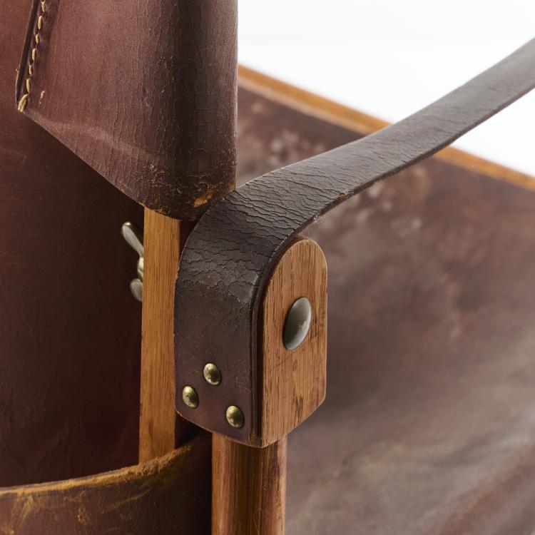 Bild 7 zu Objekt, Safari chair, c. 1928, Wilhelm Kienzle, Wohnbedarf, Z&uuml;rich, 169C 436