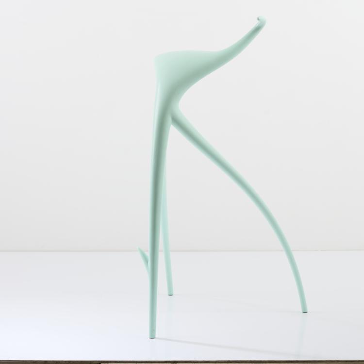 Hauptbild zu Objekt, Hocker 'W.W. Stool', 1990, Philippe Starck, Vitra Design, Weil am Rhein, 170B 465