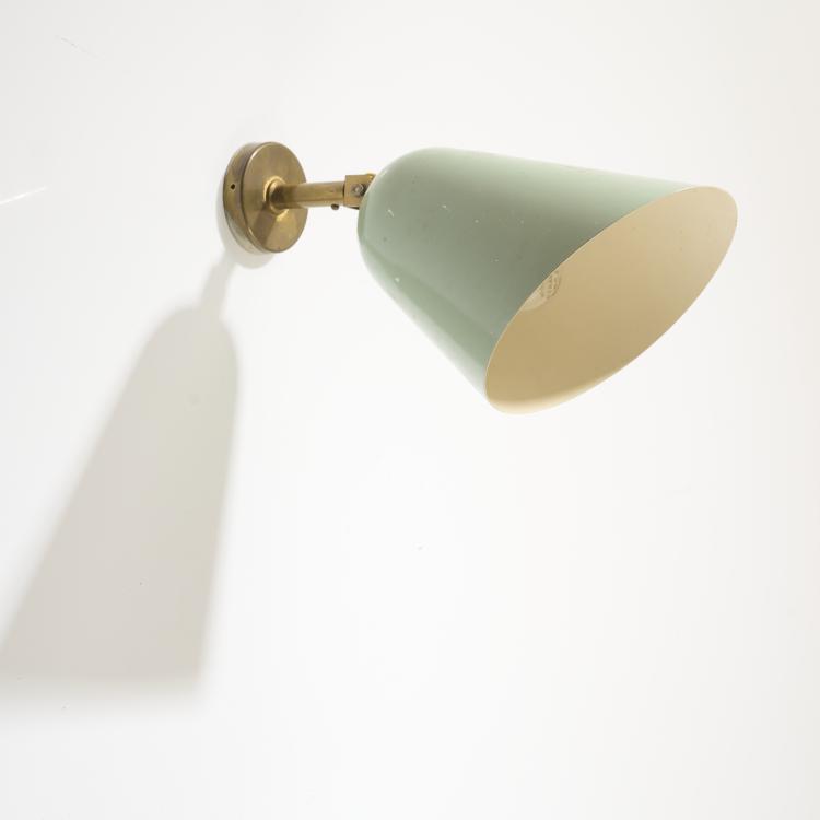 Bild 2 zu Objekt, Drei Wandleuchten, um 1950, Italien, 169C 577