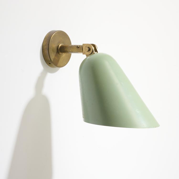 Bild 2 zu Objekt, Sieben Wandleuchten, um 1950, Italien, 169C 591