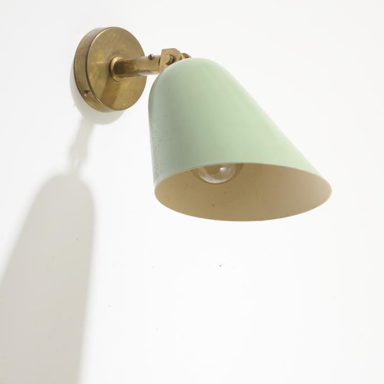 Bild 3 zu Objekt, Sieben Wandleuchten, um 1950, Italien, 169C 591