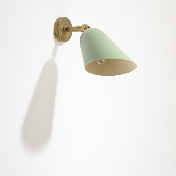 Bild 4 zu Objekt, Sieben Wandleuchten, um 1950, Italien, 169C 591