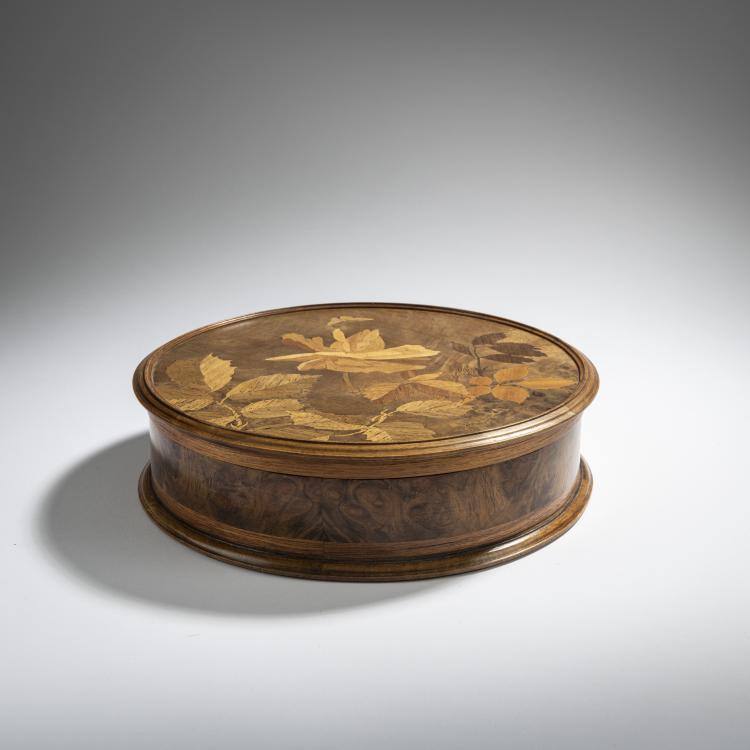 Hauptbild zu Objekt, Schatulle 'Rosier', 1900-10, Emile Gall&eacute;, Gall&eacute;, Nancy, 168B 368