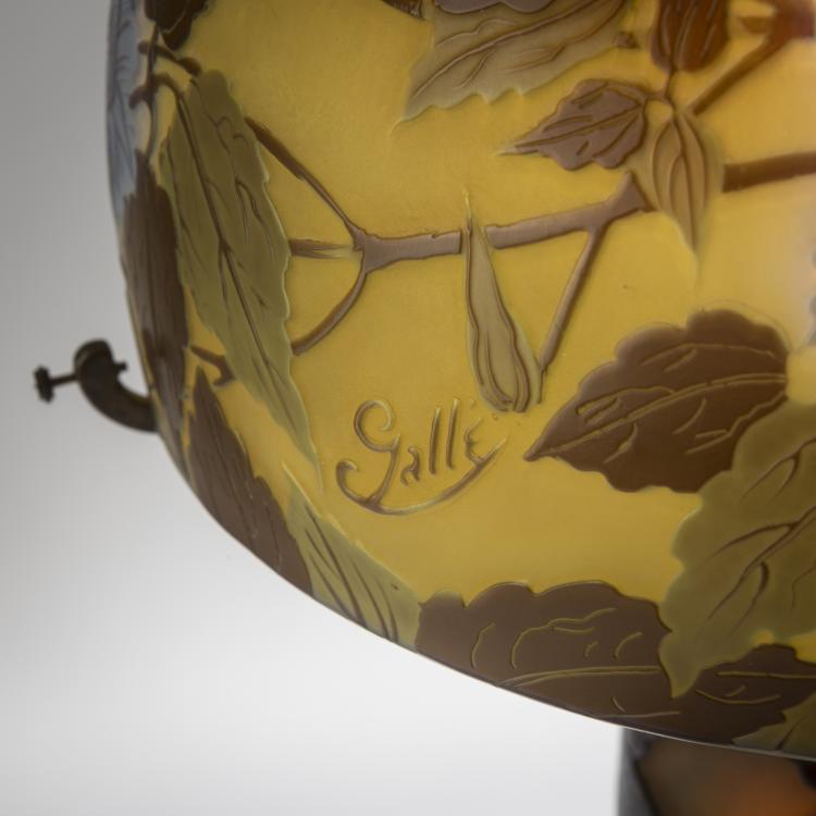 Bild 3 zu Objekt, Tischleuchte 'Cl&eacute;matites', 1925-36, Gall&eacute;, Nancy, 168A 160