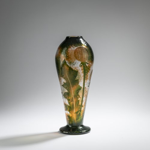 'Pissenlit' - 'Chandelle' vase, 1898-1900