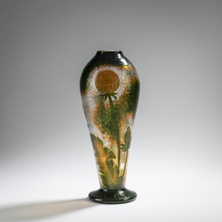Bild 2 zu Objekt, Vase 'Pissenlit' - 'Chandelle', 1898-1900, Daum Fr&egrave;res, Nancy, 168A 37