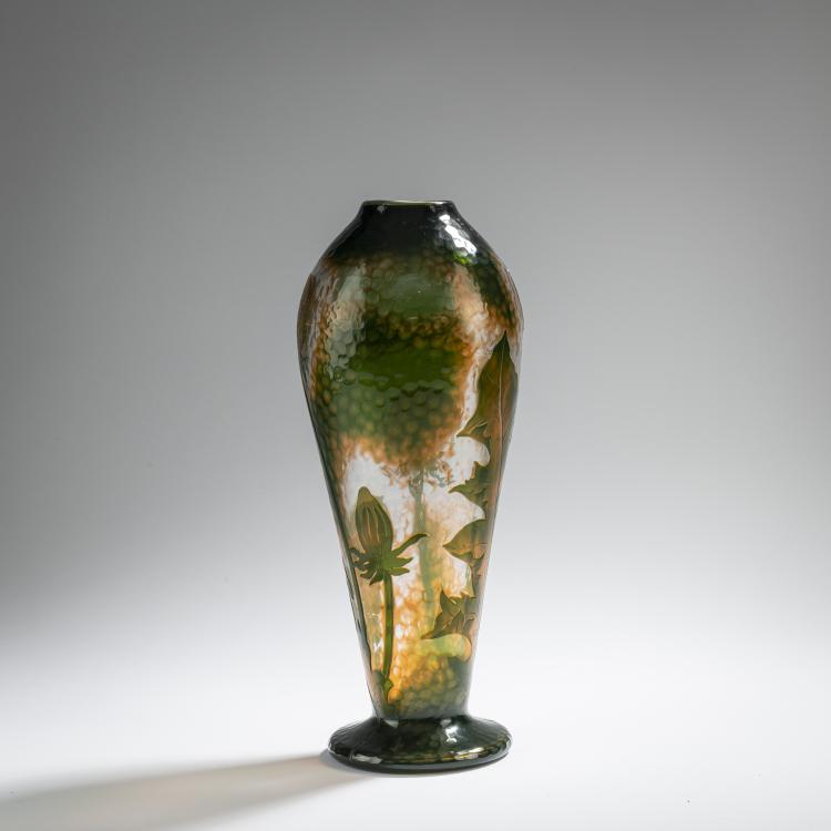 Bild 3 zu Objekt, Vase 'Pissenlit' - 'Chandelle', 1898-1900, Daum Fr&egrave;res, Nancy, 168A 37