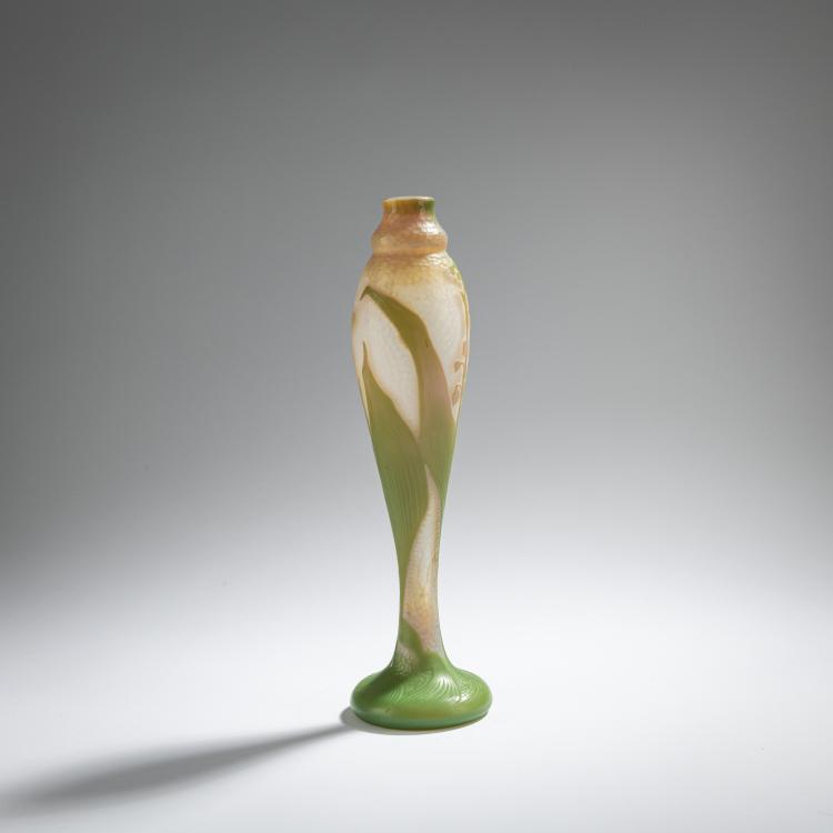 Bild 2 zu Objekt, Vase 'Muguet', c. 1900, Daum Fr&egrave;res, Nancy, 168A 48