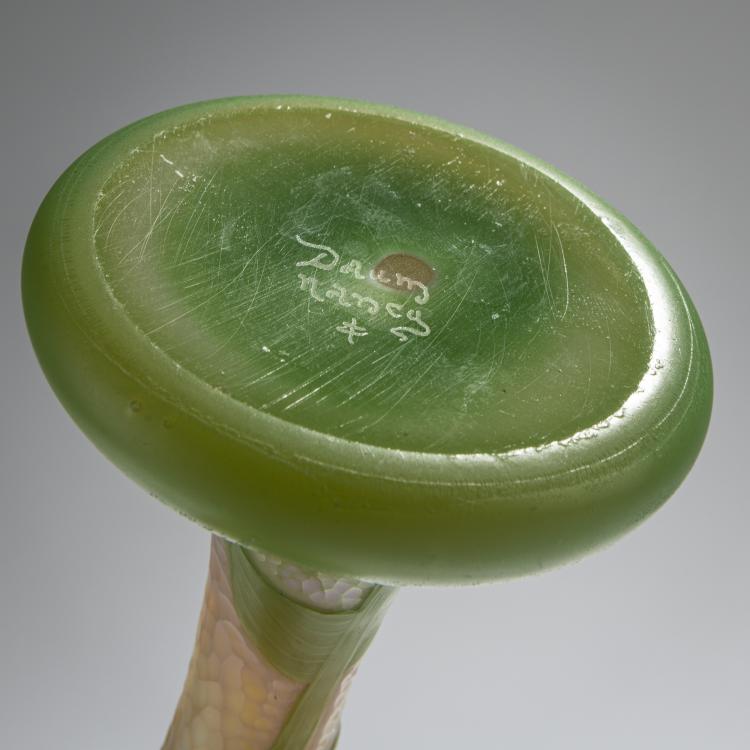 Bild 3 zu Objekt, Vase 'Muguet', c. 1900, Daum Fr&egrave;res, Nancy, 168A 48