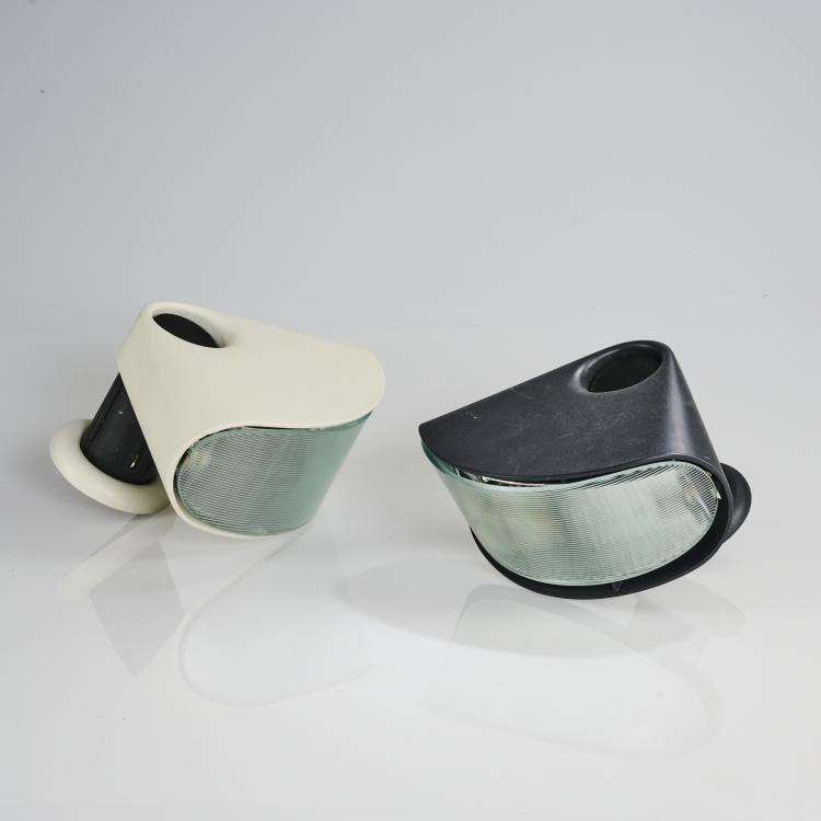 Hauptbild zu Objekt, Two 'Bollo 870' wall lights, 1978, Tobia Scarpa, Flos, Brescia /Arteluce, Mailand, 169B 342