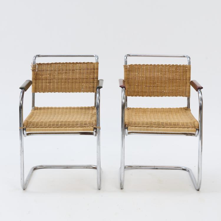 Bild 9 zu Objekt, Six 'SS 32' cantilever chairs, c. 1930, Anton Lorenz, Desta, Berlin, 169A 15