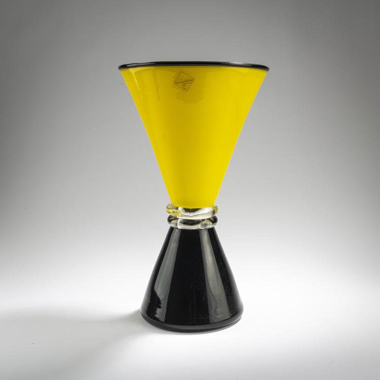 Hauptbild zu Objekt, Vase, 1987, Toni Zuccheri, Barovier & Toso, Murano, 170C 634