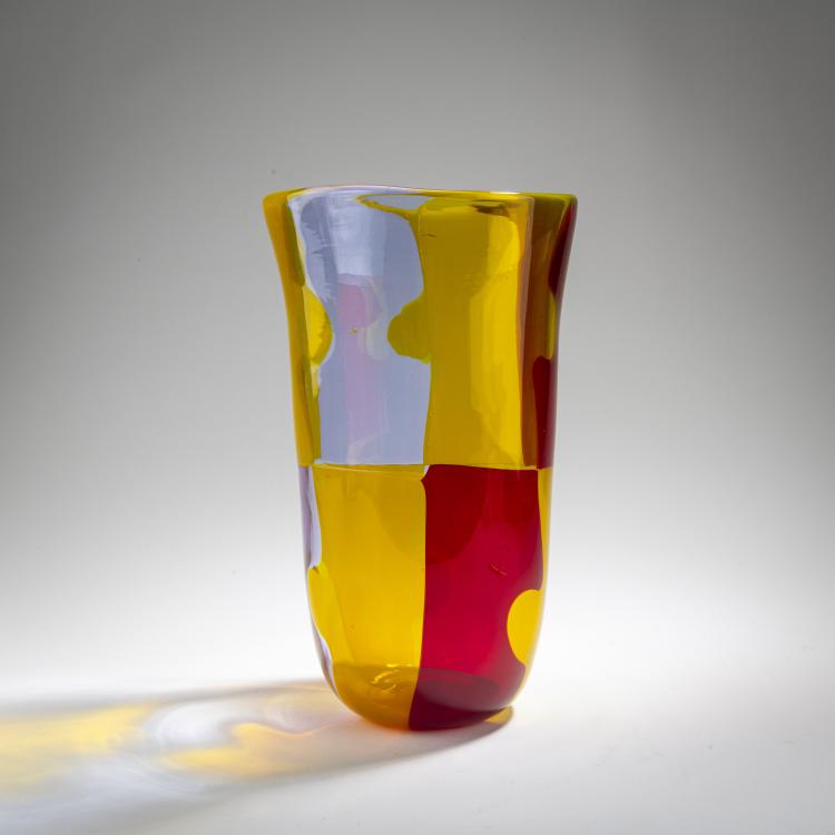 Hauptbild zu Objekt, 'Puzzle' vase, c. 1960, Pollio Perelda, Toso, Fratelli, Murano, 170C 710