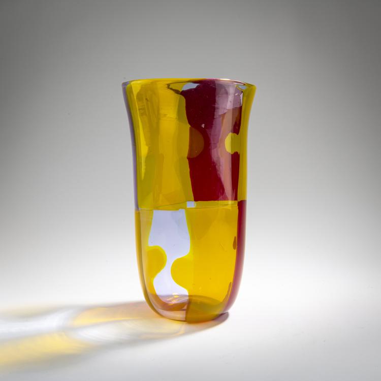 Bild 1 zu Objekt, 'Puzzle' vase, c. 1960, Pollio Perelda, Toso, Fratelli, Murano, 170C 710