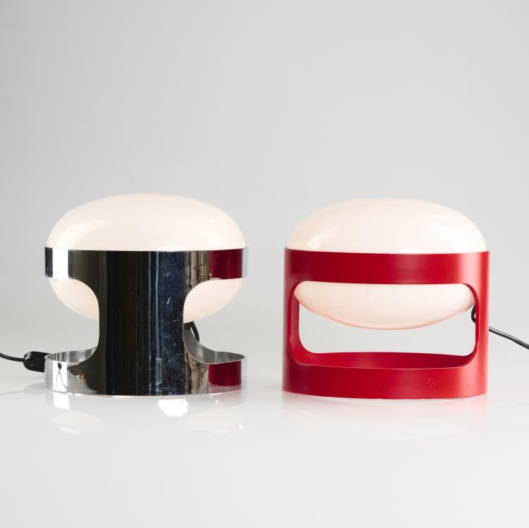 Bild 1 zu Objekt, Two 'KD 27' table lights, 1967, Joe Colombo, Kartell, Noviglio, 169B 250