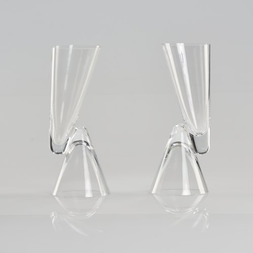 Two 'Paro' glasses, 1983