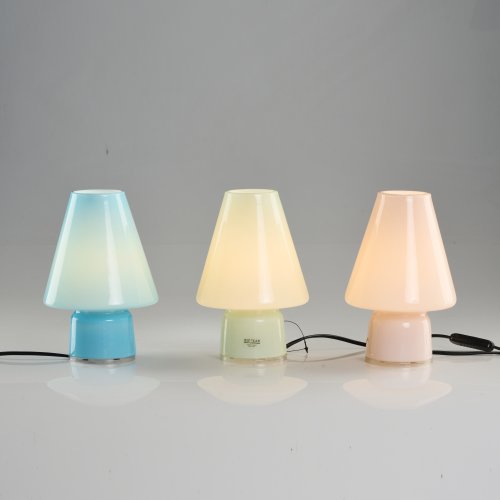 Three 'Bibi' table lights, 1993