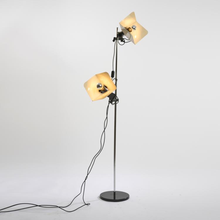 Bild 1 zu Objekt, 'Triedro' floor lamp, 1971, Joe Colombo, Stilnovo, Mailand, 169B 309