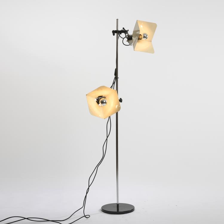 Bild 3 zu Objekt, 'Triedro' floor lamp, 1971, Joe Colombo, Stilnovo, Mailand, 169B 309