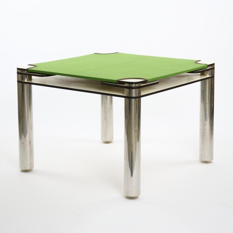 Bild 3 zu Objekt, 'Poker table', 1967, Joe Colombo, Zanotta, Nova Milanese, 169B 263