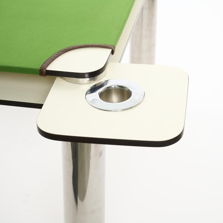 Bild 5 zu Objekt, 'Poker table', 1967, Joe Colombo, Zanotta, Nova Milanese, 169B 263