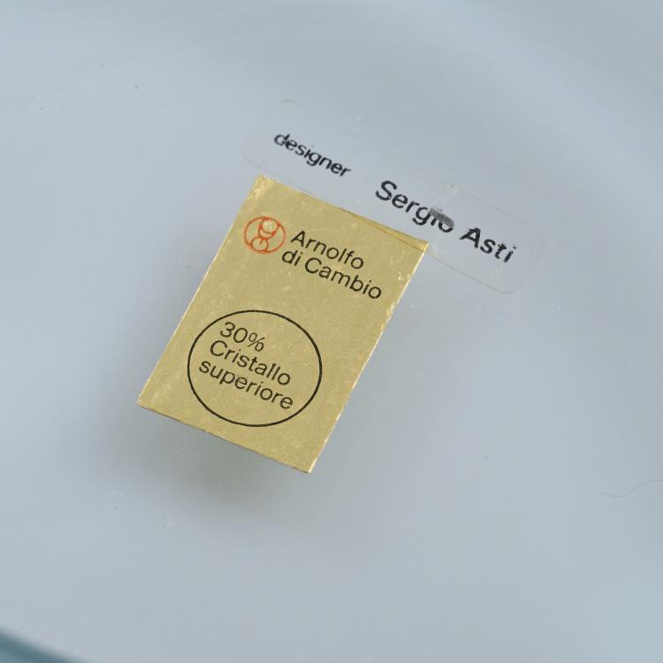 Bild 11 zu Objekt, Seven glass objects from the 'Onda' series, 1970, Sergio Asti, di Cambio, Arnolfo, Colle Val d'Elsa, Siena, 169B 285