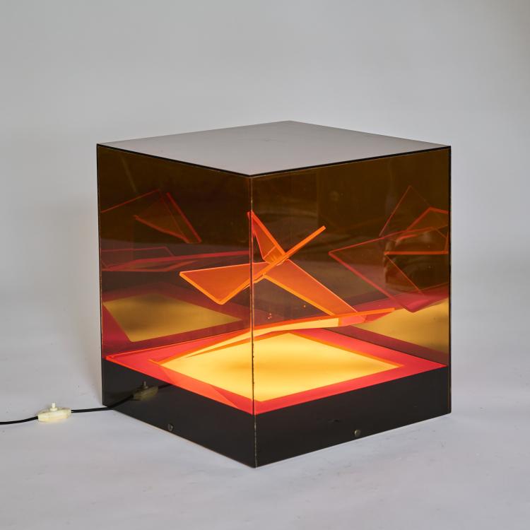 Hauptbild zu Objekt, Light object 'cubo di teo', c. 1970, Centro Ricerche Arte Industria, Lissone, 169B 302