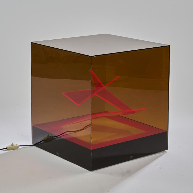 Bild 1 zu Objekt, Light object 'cubo di teo', c. 1970, Centro Ricerche Arte Industria, Lissone, 169B 302
