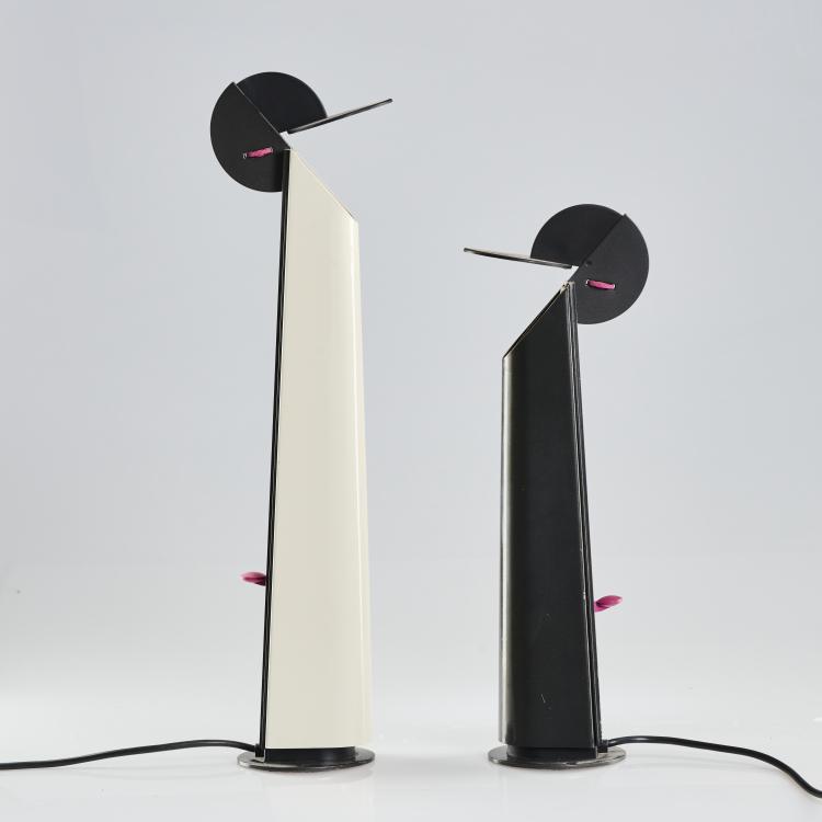 Hauptbild zu Objekt, Two 'Gibigiana' table lights, 1980, Achille Castiglioni, Flos, Mailand, 169B 352
