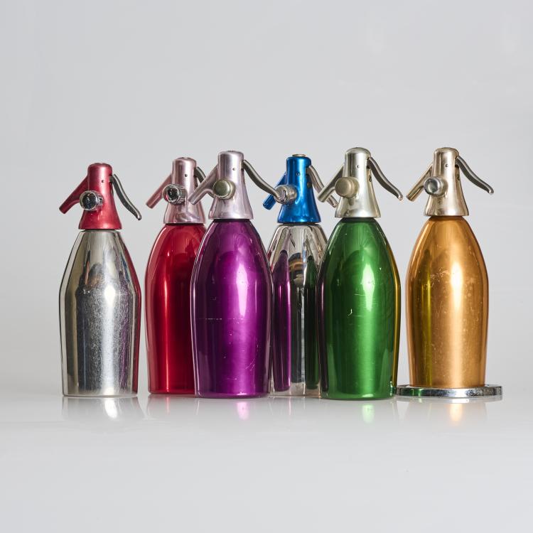 Hauptbild zu Objekt, Six soda bottles, 1950s, Sergio Asti, Saccab, Mailand, 169B 211