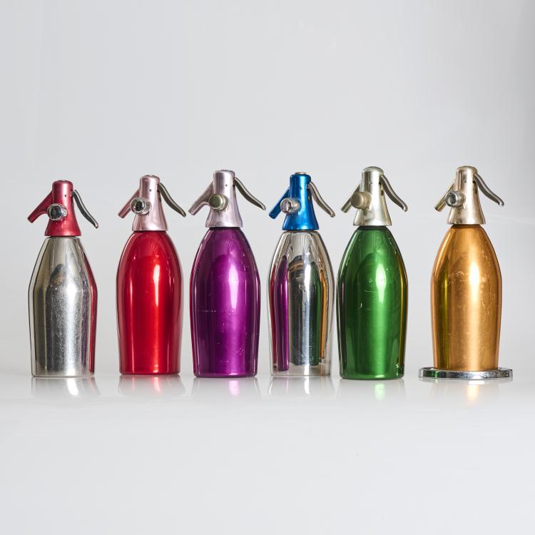 Bild 1 zu Objekt, Six soda bottles, 1950s, Sergio Asti, Saccab, Mailand, 169B 211