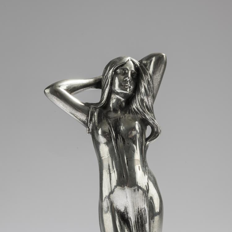 Bild 1 zu Objekt, Centerpiece with girl figure, 1903, WMF, Geislingen, 168B 409