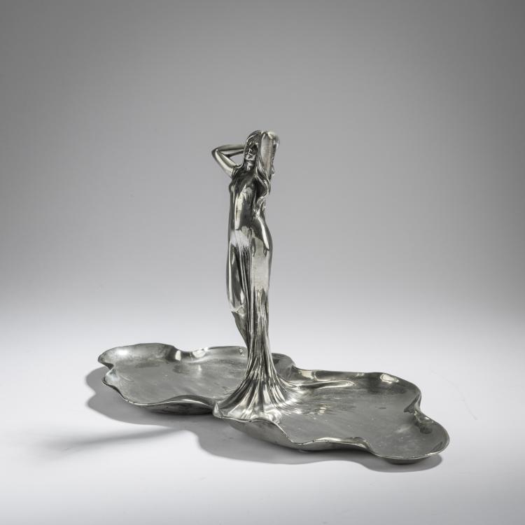 Bild 2 zu Objekt, Centerpiece with girl figure, 1903, WMF, Geislingen, 168B 409