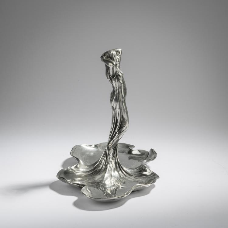 Bild 5 zu Objekt, Centerpiece with girl figure, 1903, WMF, Geislingen, 168B 409