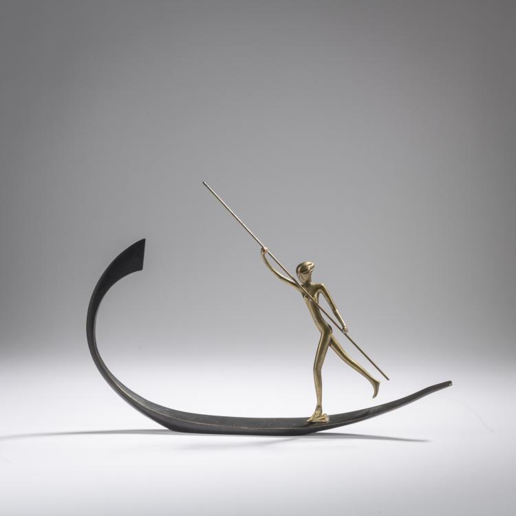 Hauptbild zu Objekt, Weibliche Gondoliere, 1950er Jahre, Hagenauer, Wien, 168B 353