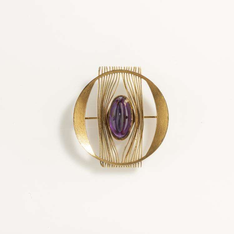 Hauptbild zu Objekt, Brosche, 1960er Jahre, Bitter, Herbert, Hannover, 169D 791