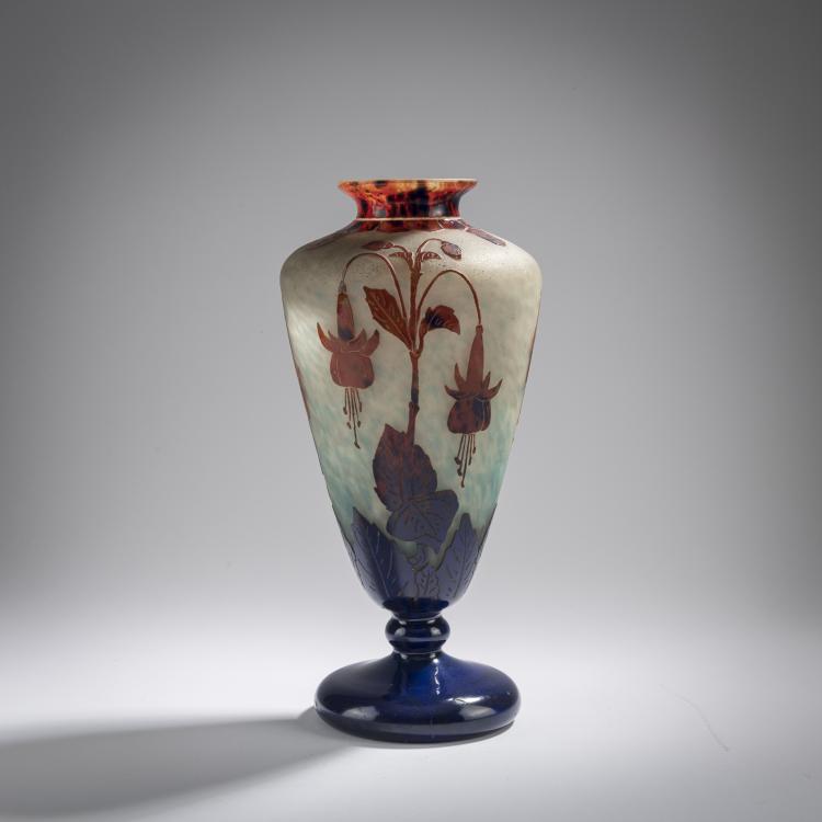 Bild 1 zu Objekt, Vase 'Fuchsias', 1924-27, Schneider, Epinay-sur-Seine, 168A 237