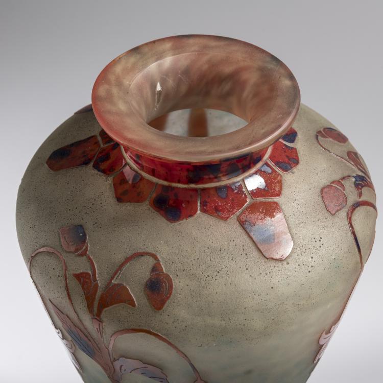 Bild 4 zu Objekt, Vase 'Fuchsias', 1924-27, Schneider, Epinay-sur-Seine, 168A 237