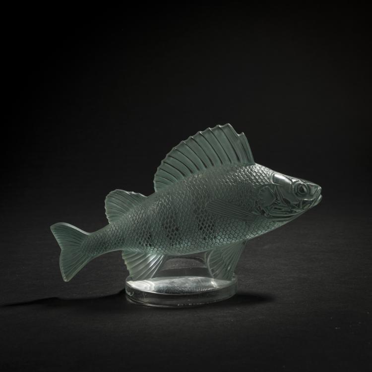 Hauptbild zu Objekt, K&uuml;hlerfigur/Briefbeschwerer 'Perche', 1929, Ren&eacute; Lalique, Lalique, Wingen-sur-Moder, 168A 188