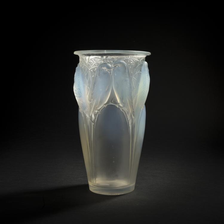 Bild 1 zu Objekt, Vase 'Huit Perruches' oder 'Ceylan', 1924, Ren&eacute; Lalique, Lalique, Wingen-sur-Moder, 168A 175