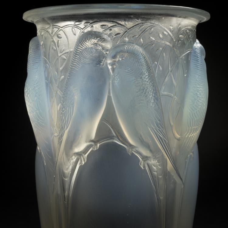 Bild 2 zu Objekt, Vase 'Huit Perruches' oder 'Ceylan', 1924, Ren&eacute; Lalique, Lalique, Wingen-sur-Moder, 168A 175