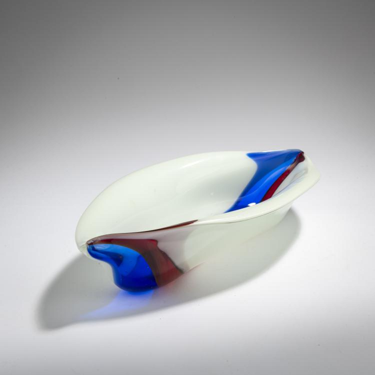 Hauptbild zu Objekt, Bowl, c. 1956, Anzolo Fuga, A.Ve.M., Murano, 170C 677