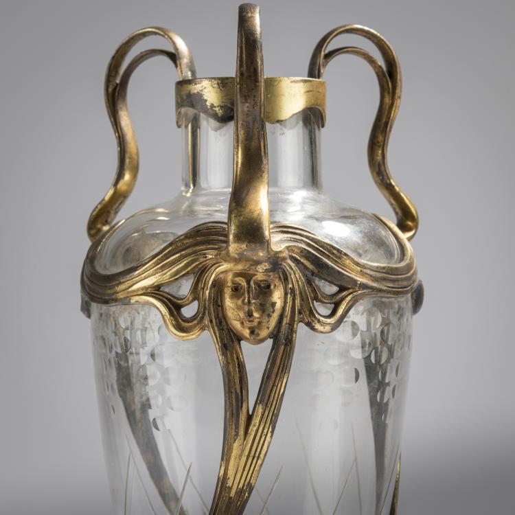 Bild 3 zu Objekt, Vase 'Girls' Heads', c. 1904, Orivit-Metallwarenfabrik, K&ouml;ln, 168B 395